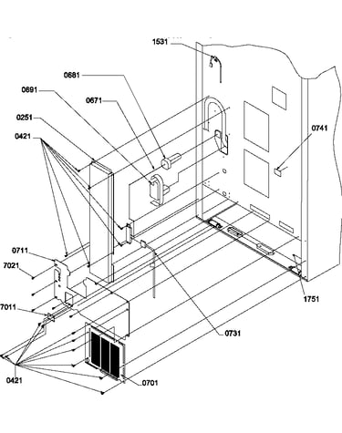 Cabinet back
