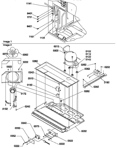 Machine compartment assy