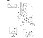 Amana BX21TW-P1196512WW insulation & roller assy diagram