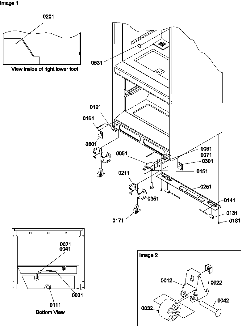 Insulation & roller assy