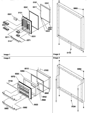 Door assemblies