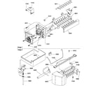 Amana BX21TW-P1196512WW ice maker assy & parts diagram