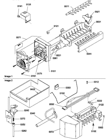 Ice maker assy & parts