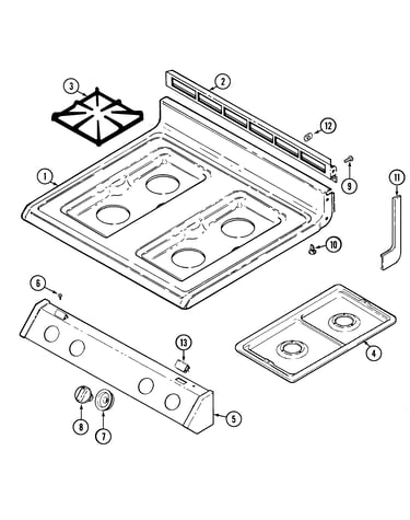 Top assembly