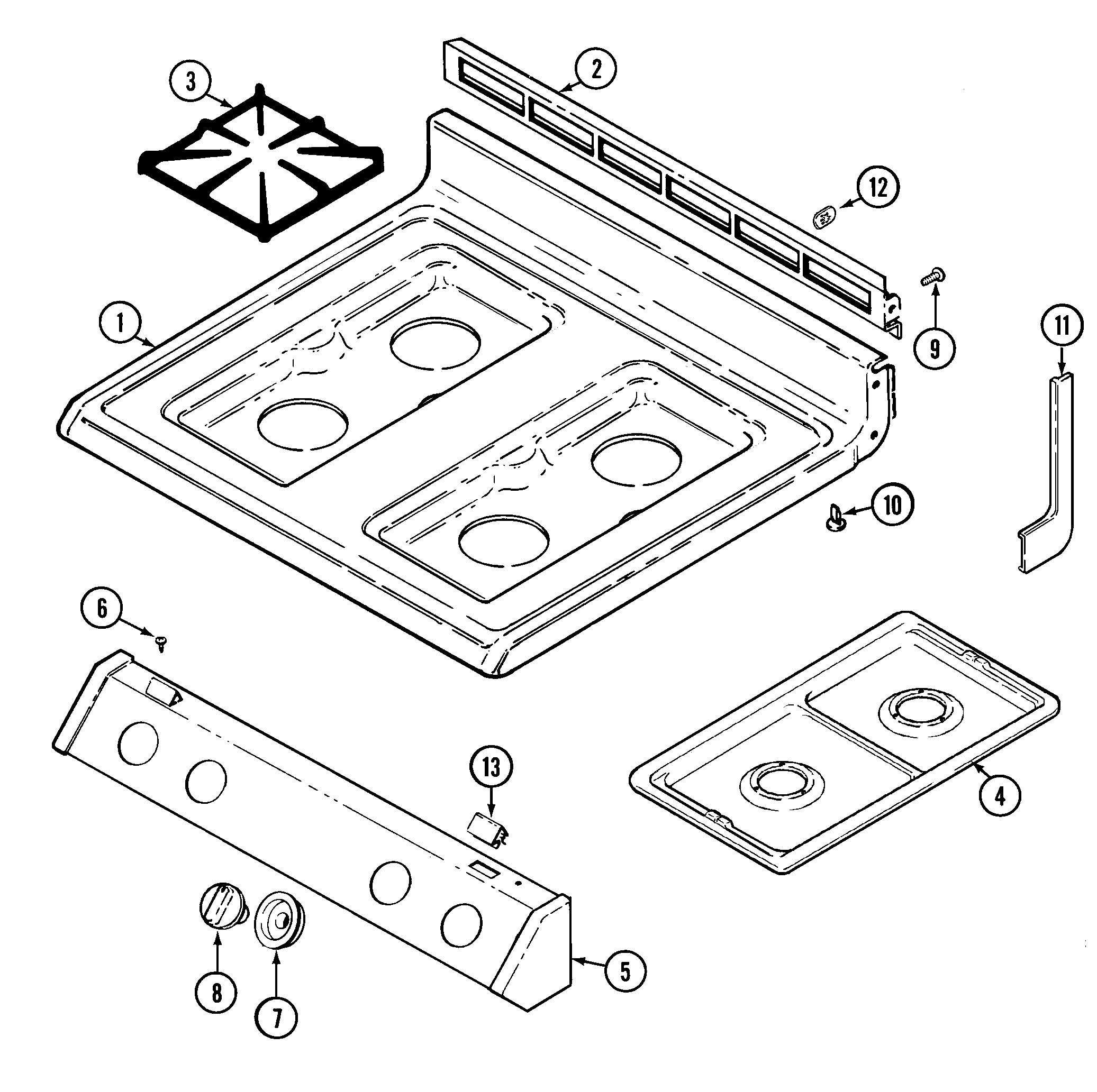 Top assembly (3488vvd)