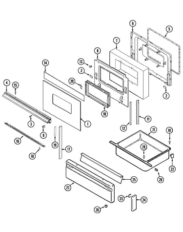 Door/drawer (3488vvd)