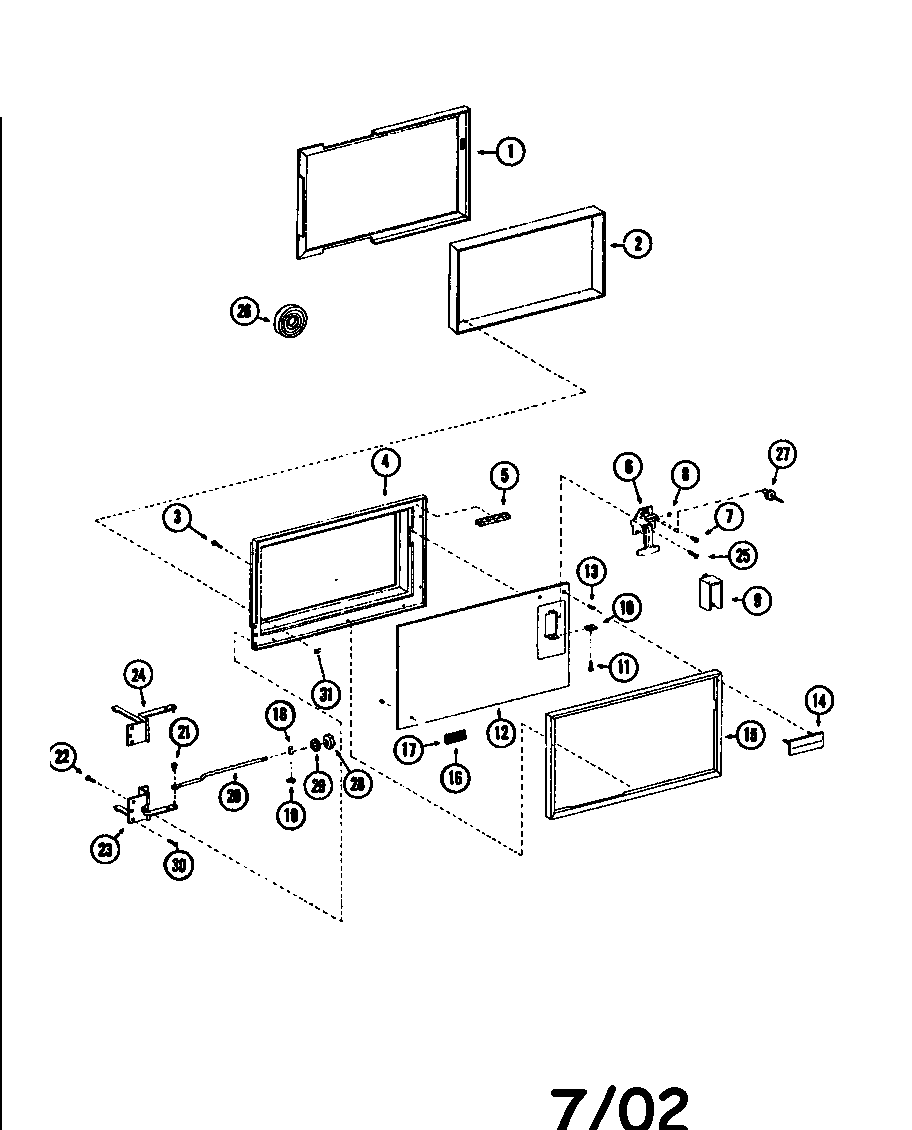 Door assy
