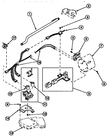 Gas valve, igniter & gas conversion kits