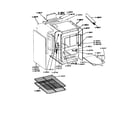 Maytag LCNP200 oven assembly diagram
