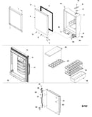 Refrigerator door