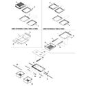 Kenmore 59672822200 refrigerator shelving diagram