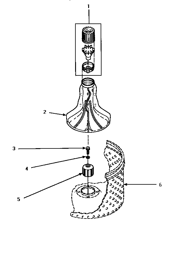 Agitator & drive bell