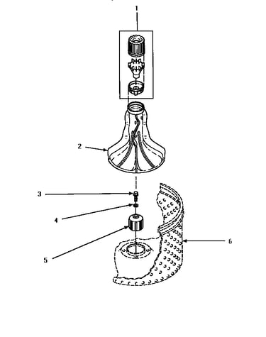 Agitator & drive bell