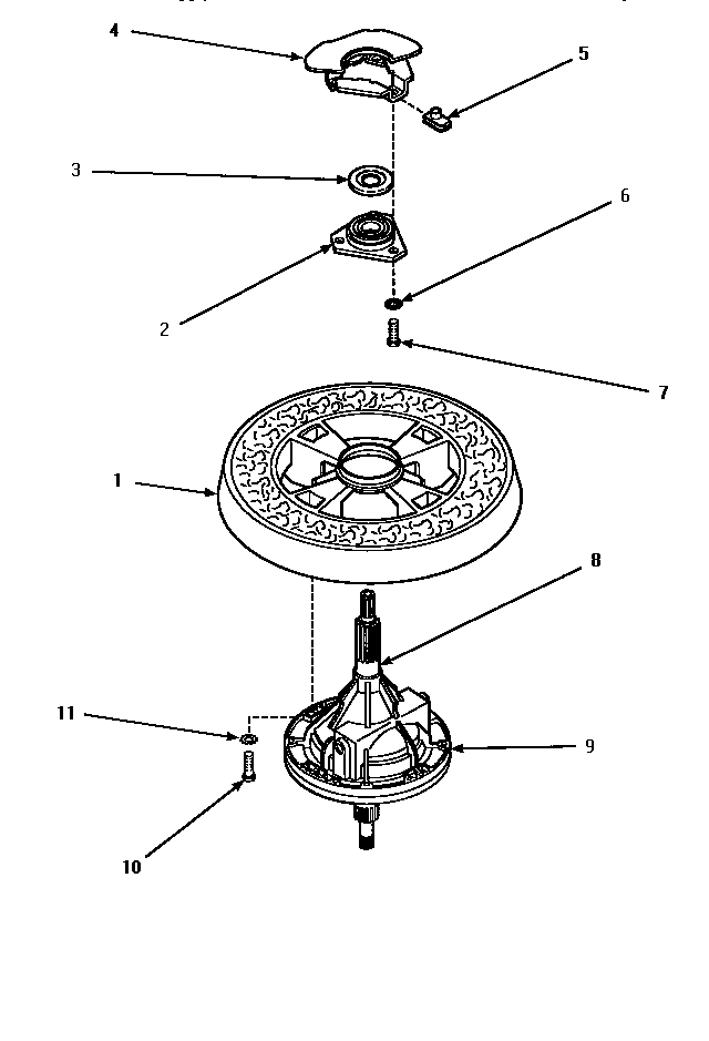 Transmission assy & balance ring