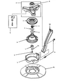 Brg hsg/brake/pulley & pivot dome