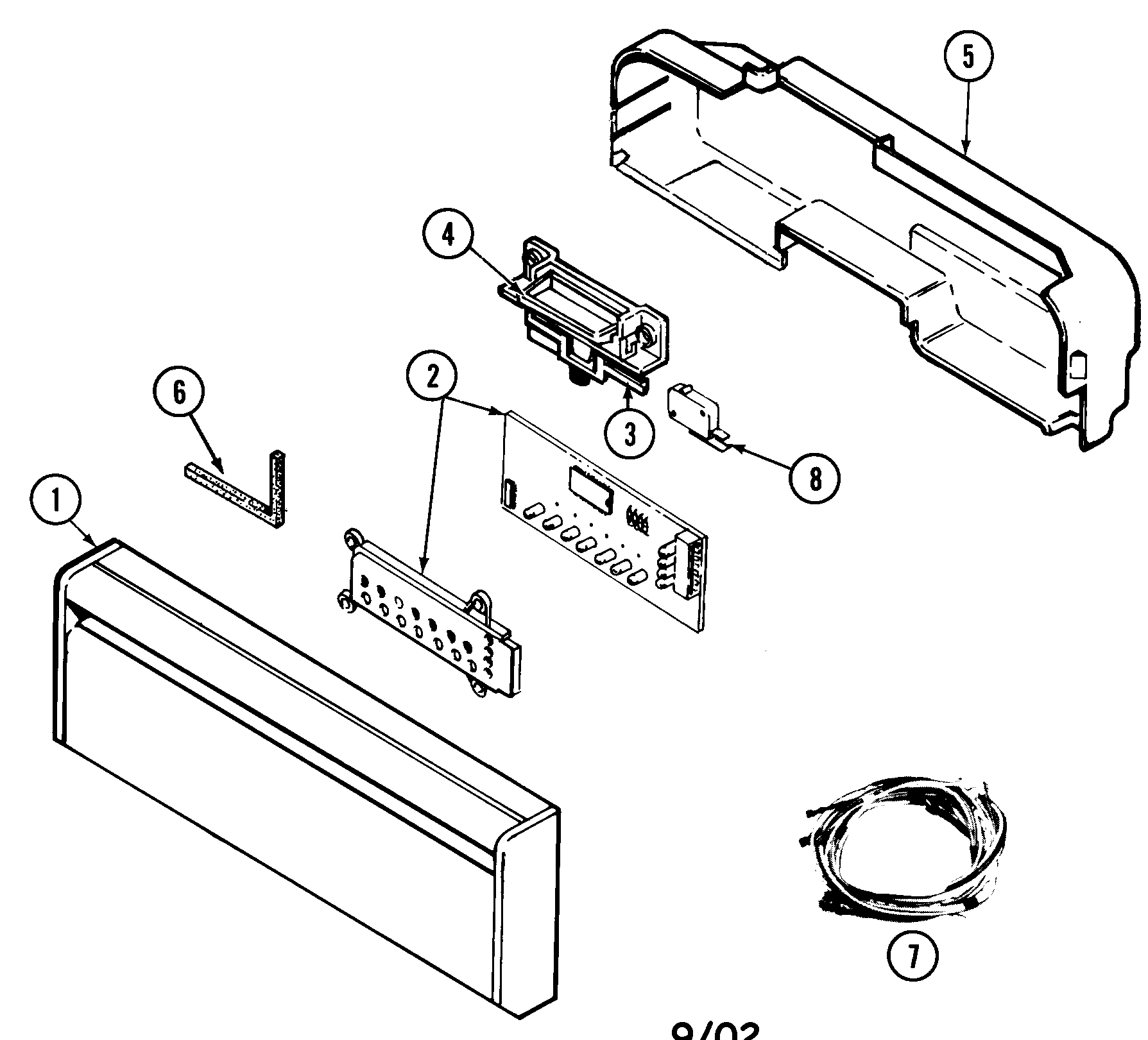 Control panel (du20j/du20j-can)