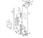 Maytag RSW24E0DAB freezer outer door diagram
