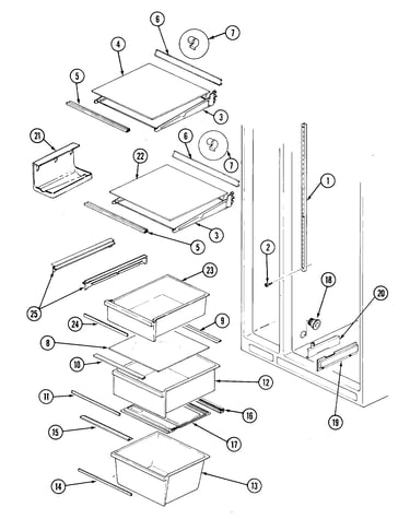 Shelves & accessories