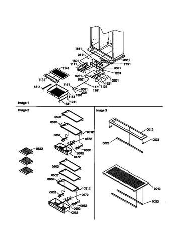 Shelving and crispers