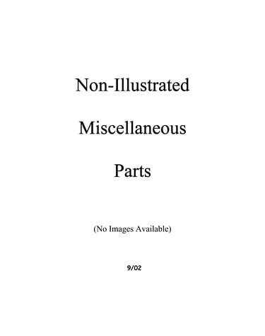 Miscellaeous information