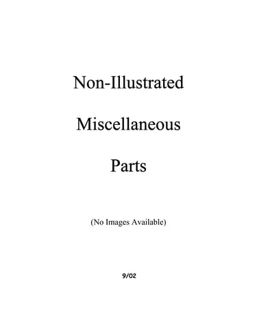 Miscellaeous information