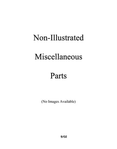 Miscellaeous information