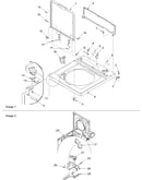 Cabinet top, loading door & switch