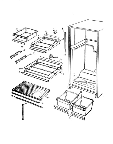 Shelves & accessories