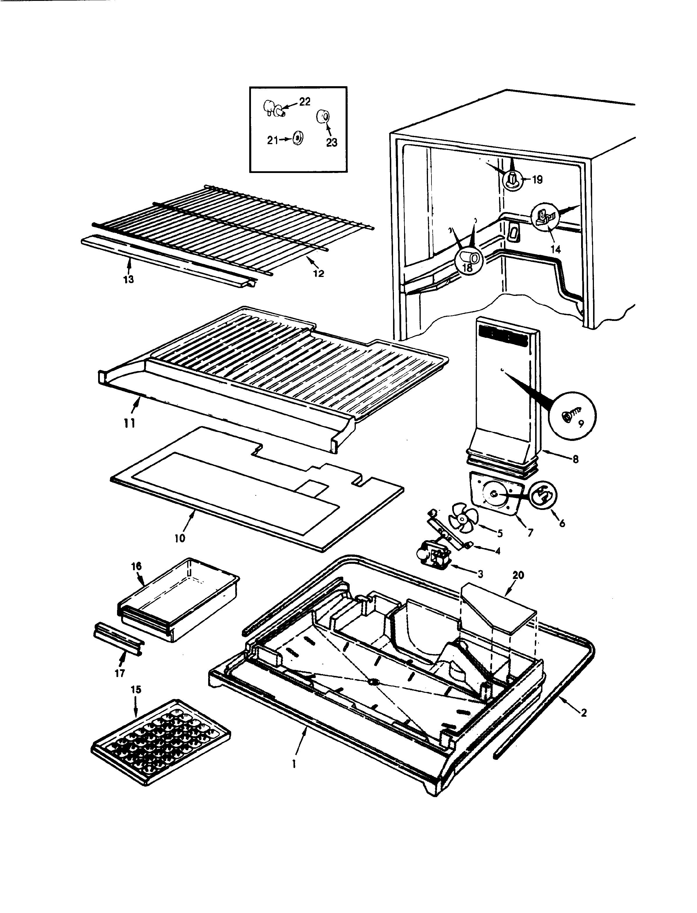 FREEZER COMPARTMENT