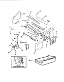 Optional ice maker kit