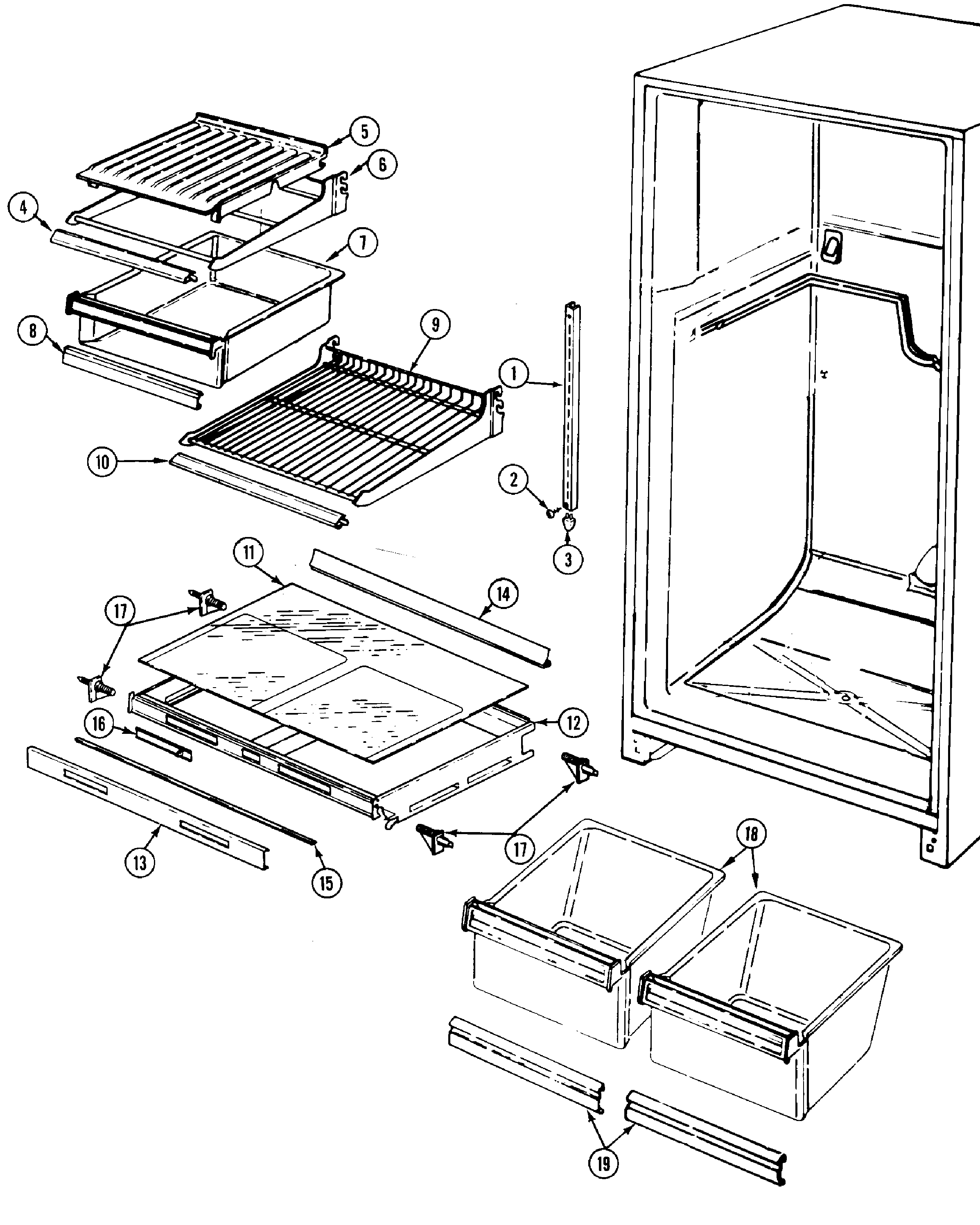 Shelves & accessories