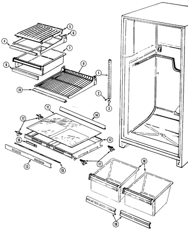 Shelves & accessories