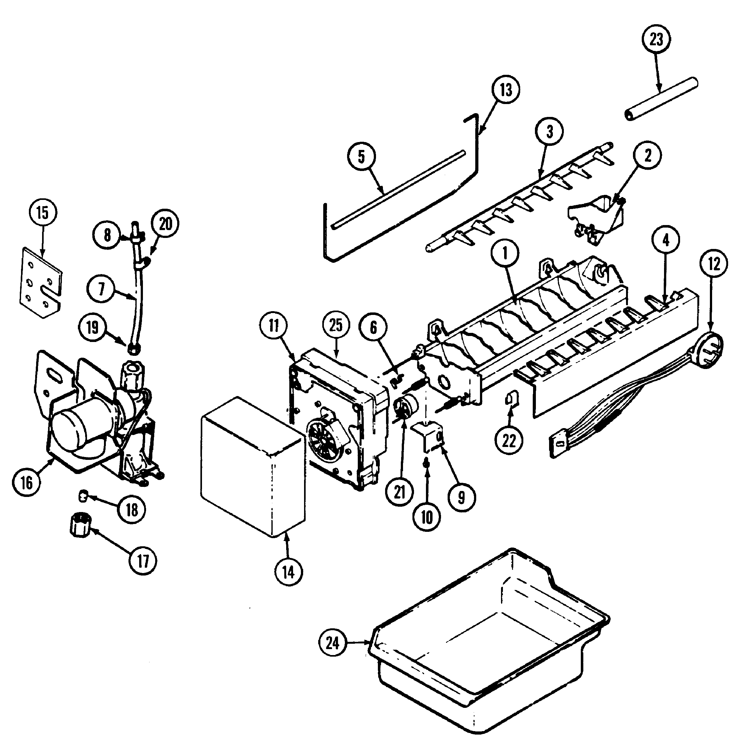 Optional ice maker kit (imktm1)