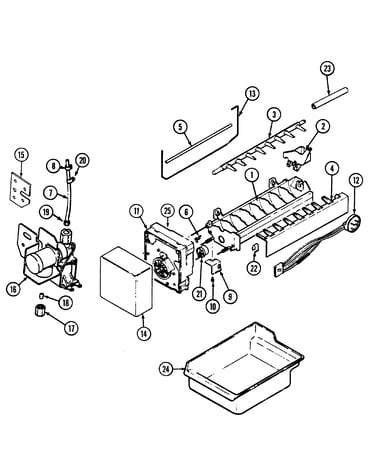 Optional ice maker kit (imktm1)