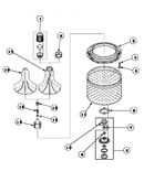 Agitator/drive bell/seal kit/tub & hub