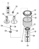 Agitator/drive bell/seal kit/tub & hub