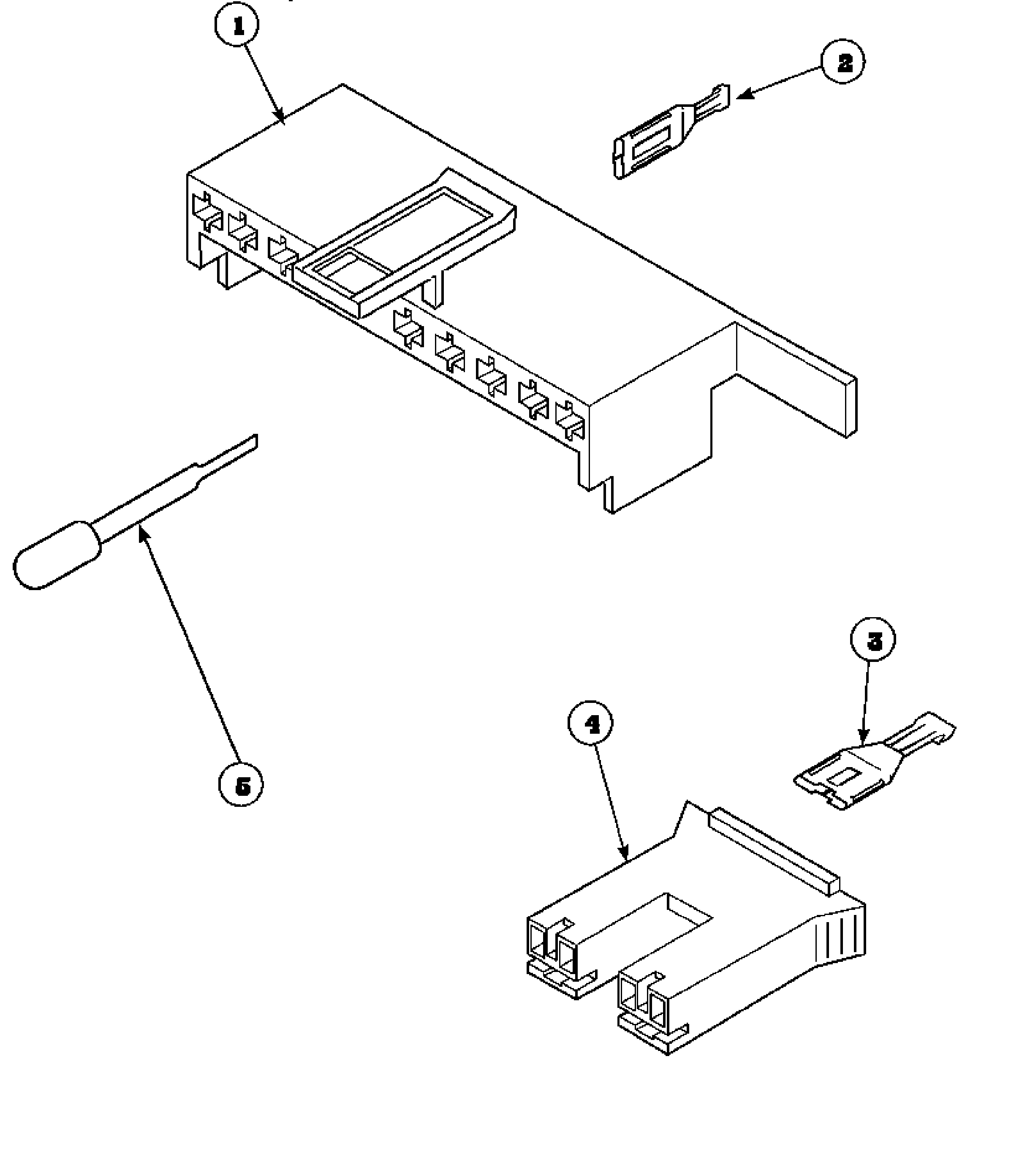 MIXING VLV, CONN BLOCKS, TERM, EXTRACTOR