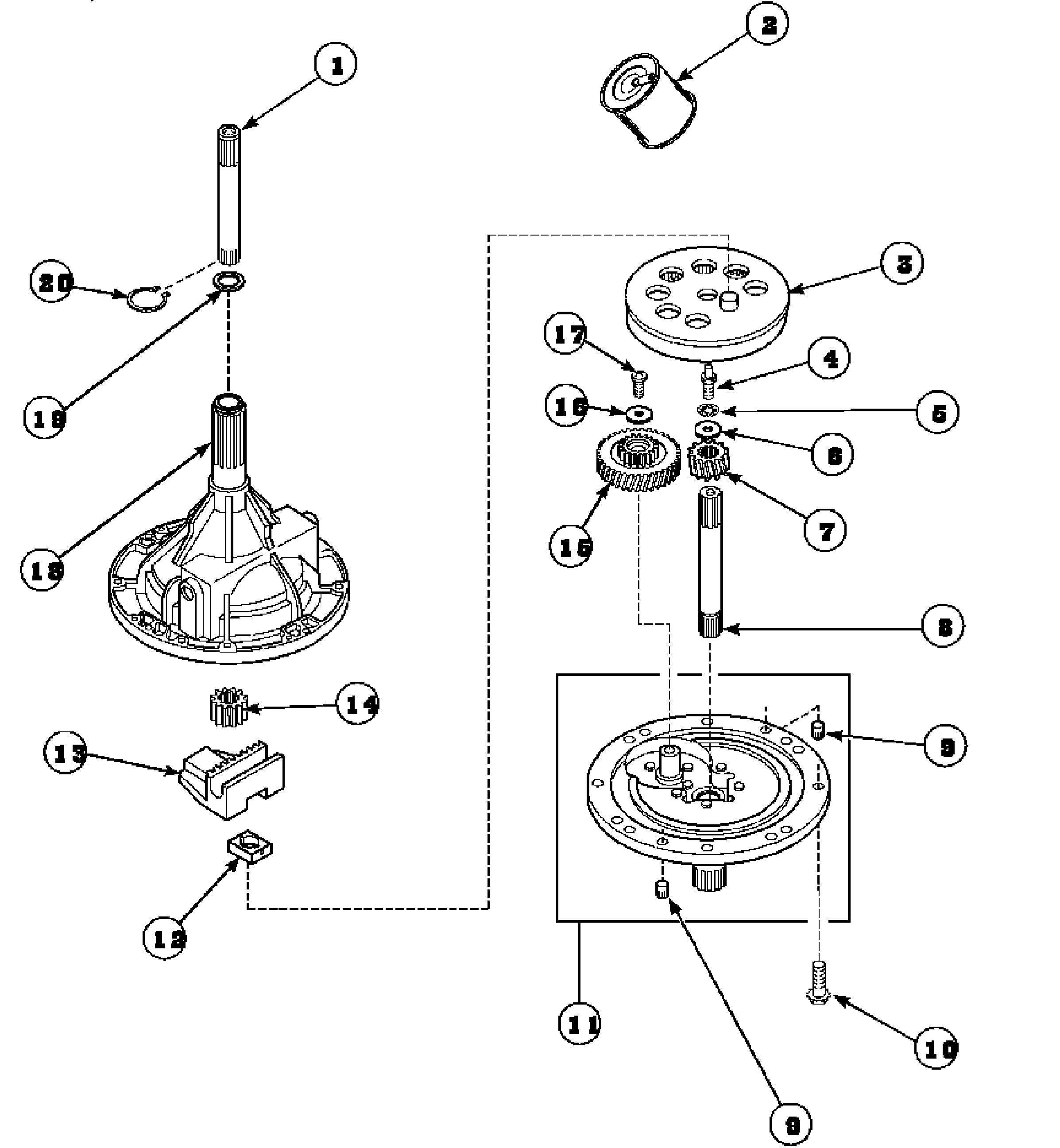 34526P TRANSMISSION ASSY