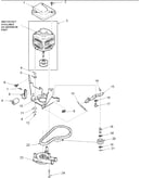 Motor, belt, pump, and idler assy