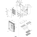 Amana XRBS209BBR-PXRBS20 refrigerator door diagram