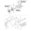 Amana XRBS209BBR-PXRBS20 optional ice maker kit ic11b p1328003w diagram