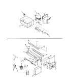Ice maker & bin