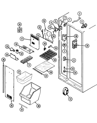 Freezer compartment