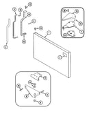 Freezer outer door