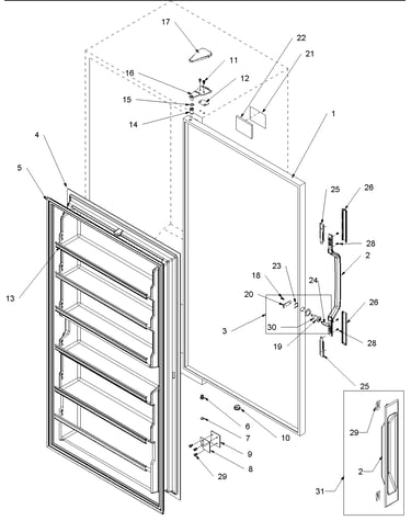 Door assembly