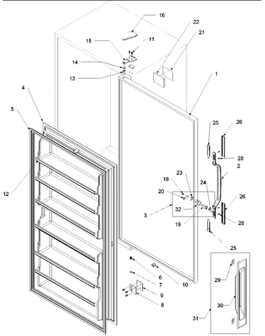Door assembly
