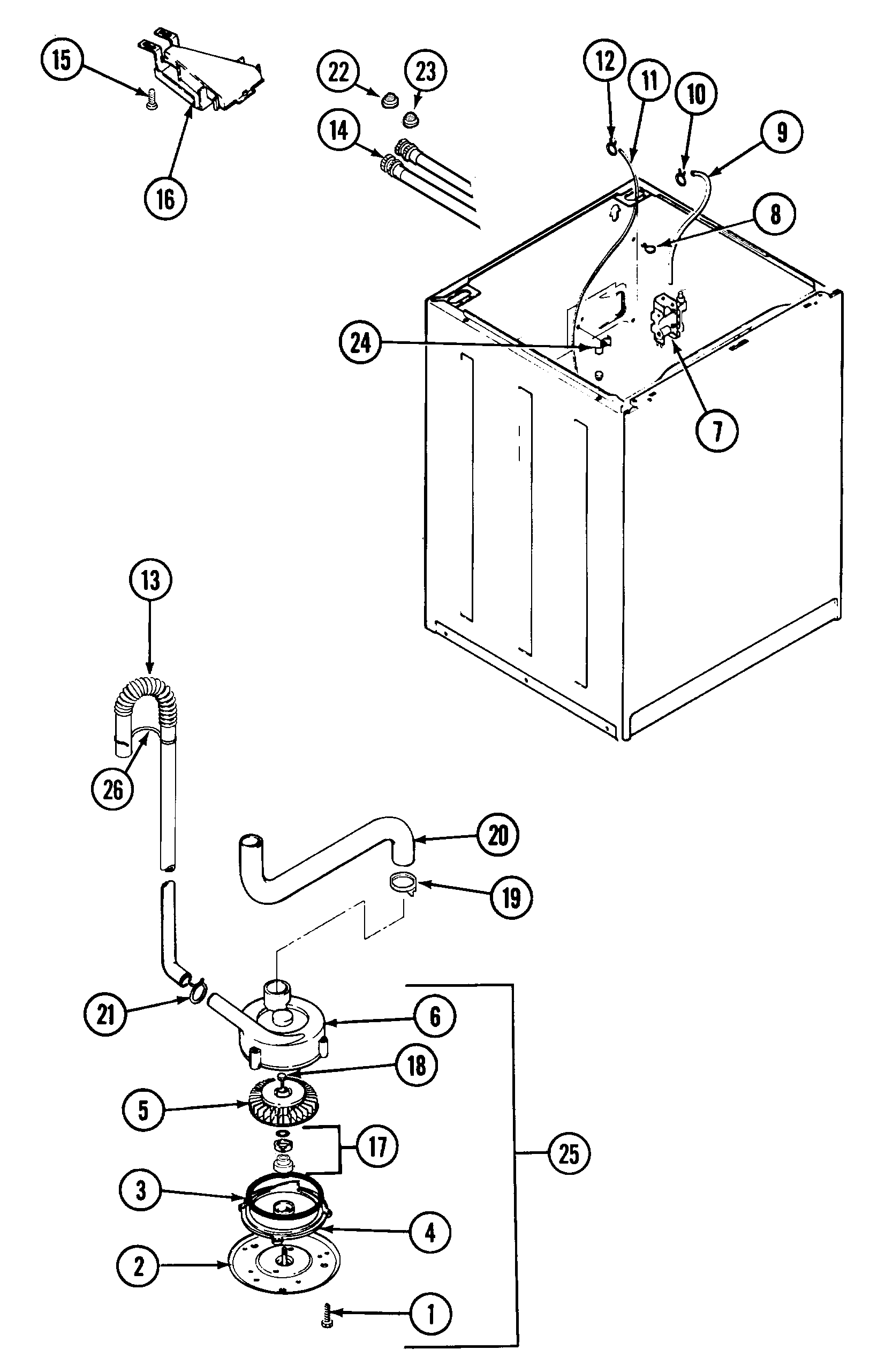 Motor & pump