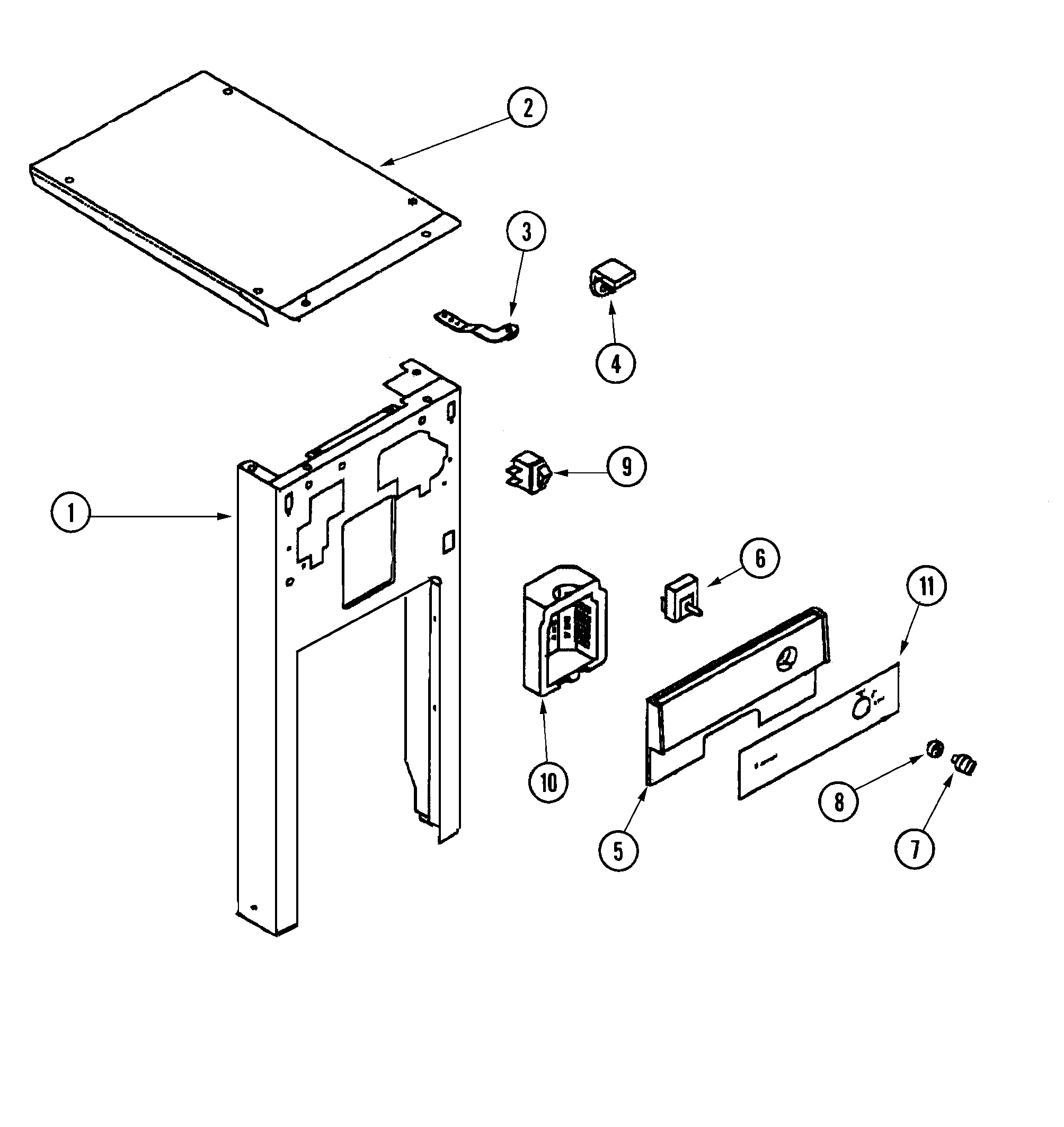 Panel & control parts