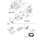 Amana ART1805BW-PART1805BW0 ice maker assy & parts diagram