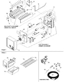 Ice maker assy & parts